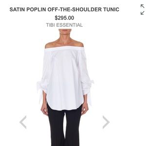 Tibi Off the Shoulder tunic